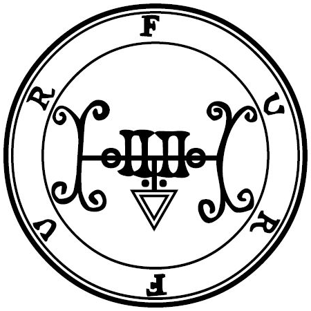 Seal of Furfur — Ars Goetia demon #34 Count sigil from the Lesser Key of Solomon