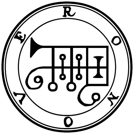Seal of Ronove — Ars Goetia demon #27 Marquis/Count sigil from the Lesser Key of Solomon
