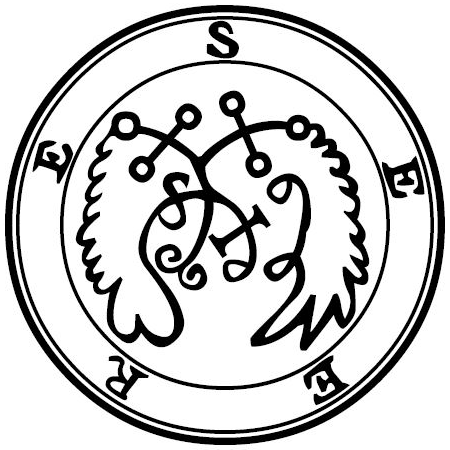 Seal of Seere — Ars Goetia demon #70 Prince sigil from the Lesser Key of Solomon