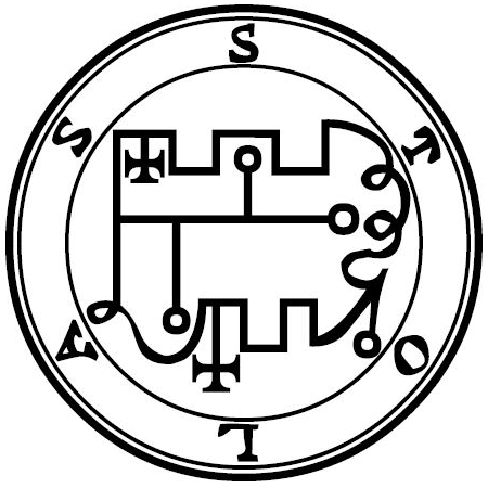 Seal of Stolas — Ars Goetia demon #36 Prince sigil from the Lesser Key of Solomon